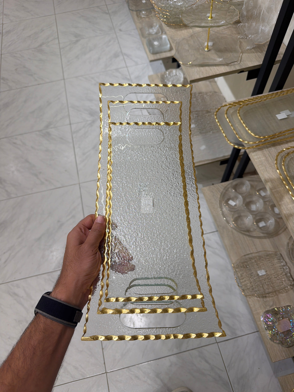 طقم سرفيس زجاج ٣ ق ٢٨٠١-٢٣