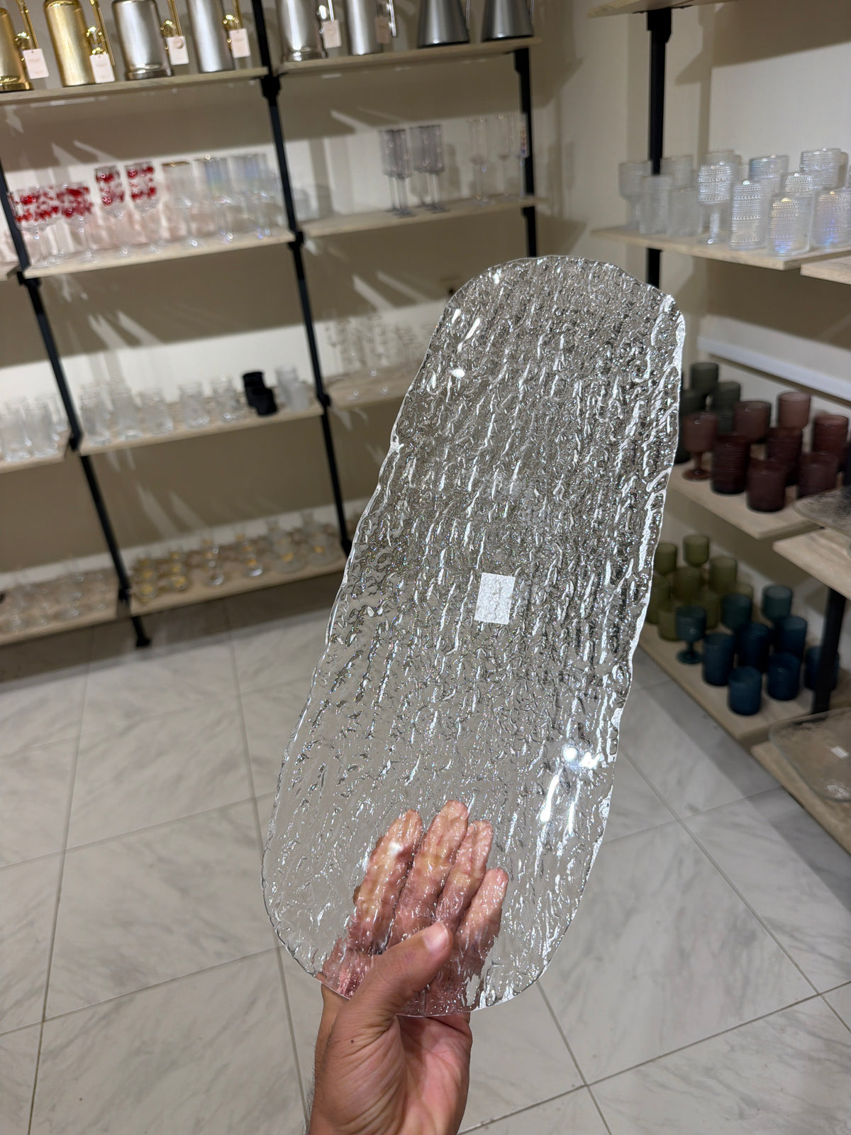 سرفيس زجاج طويل سادة ٢٨٠١-١٤